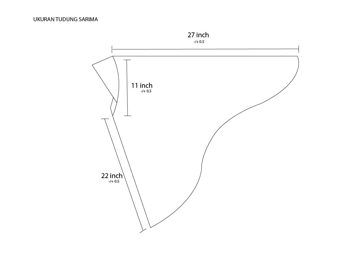 Leanen Tudung Sarima Leanen Tudung Sarima